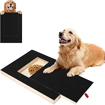 Lima Per Unghie Per Cani In Legno Con Scomparto Snack – Tiragraffi Autolimante, Regolabile, Con Carta Vetrata Sostituibile