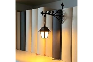 Bookshelf Lamp, Library Lantern-Decorative Bookshelf Lighting | Portable Insertable Reading Book Shelf Lights, Vintage Hanging Ornament for Reading Corner, Shelf, Desk