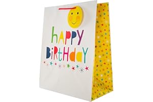 Hallmark Grande sacchetto regalo con scritta "Happy Birthday"