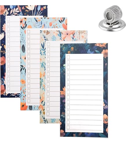 GOTDYBST 3 stuks to do-lijstblok, to-do-planner, 180 vellen traanpapier, magnetisch notitieblok, kantooraccessoires, eenvoudige plannen voor dagelijks gebruik of kantoor
