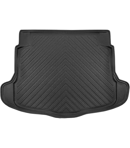 TAILORED FOR HONDA CR-V 2002-2006 - DURABLE RUBBER CAR FLOOR MATS & BOOT MAT SET