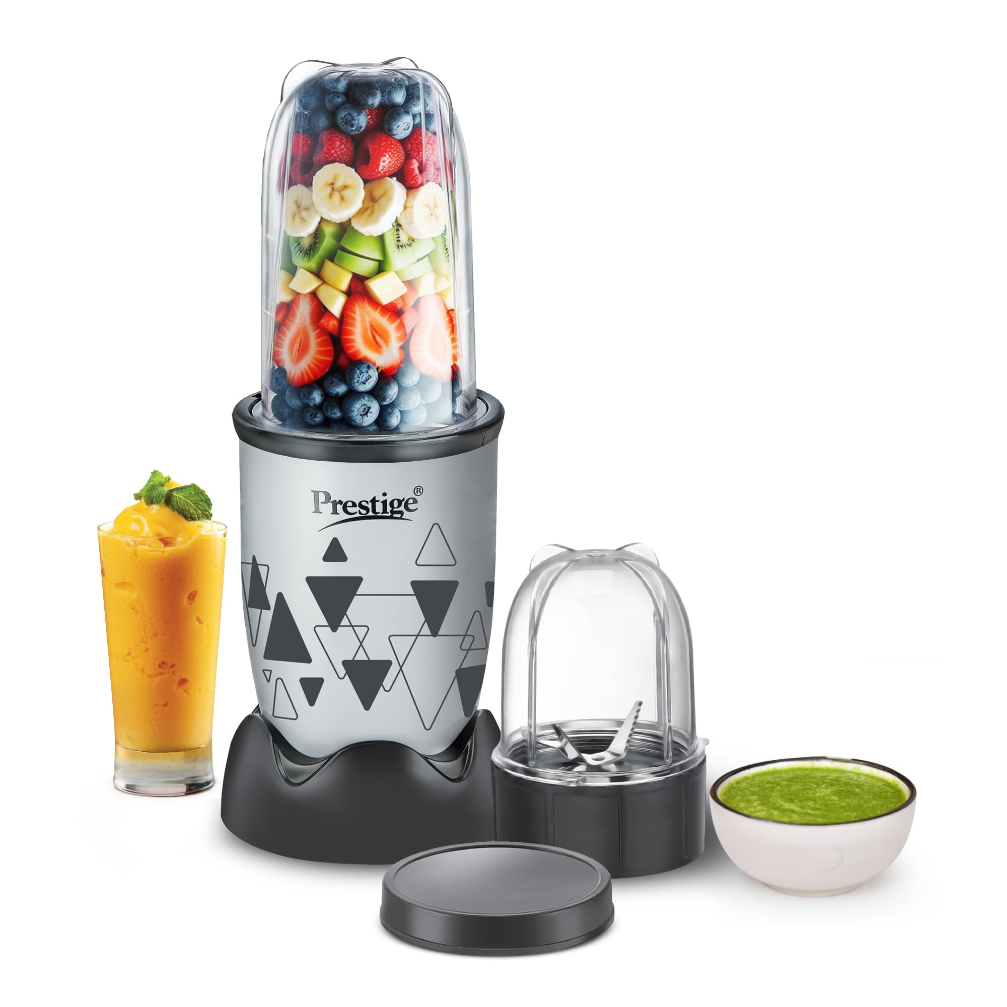 Prestige Iris Nutri-Mix 350W Mixer Grinder Review: Compact Design, Dual Safety Inter-Lock, Extra Storage Lids