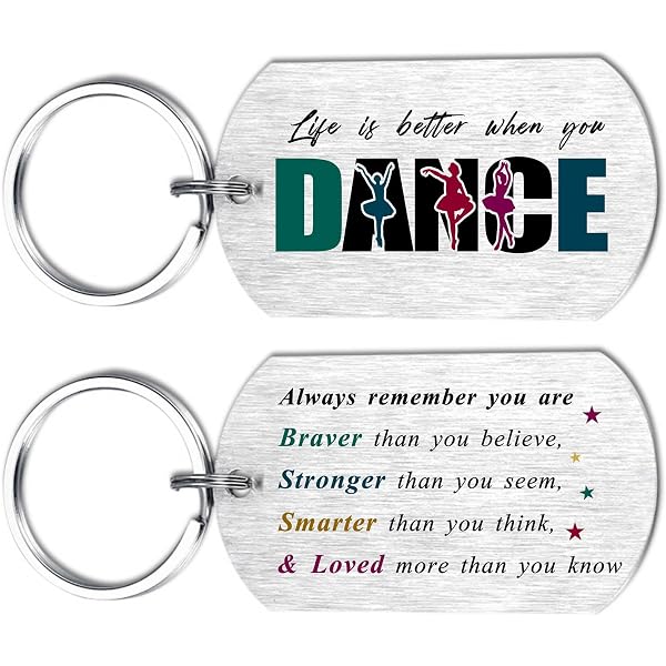 Ballet Key Rings Pvc Keychains 24-Piece Ballet Keychain Set - PVC Dance Theme Keyrings ...