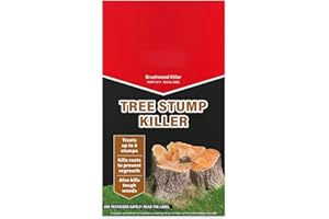 HOCHSTE® Vitax SBK Brushwood & Tree Stump Killer 250ml | Glyphosate-Free Solution | Kills Roots & Prevents Regrowth | Treats Up to 8 Stumps | Ideal for Brambles, Thistles Red 1 Pack