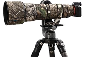 ROLANPRO Lens Camouflage Coat for Sony FE 400-800mm F6.3-8 G OSS SEL400800G Rain Cover Lens Protective Sleeve Protection Case-#31 Jungle Camo Waterproof