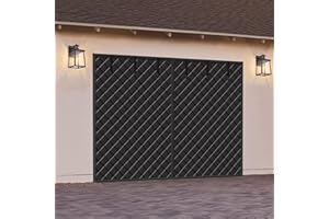 KMQRDZI Cortina magnética para puerta de garaje con aislamiento térmico, resistente al frío y al agua, resistente al viento y al calor, tela Oxford, cubierta de aislamiento para la pantalla de la puerta para