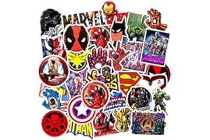 wopin Lot de 100 autocollants en vinyle imperméables pour enfants, adolescents, adultes, bouteilles d'eau, bagages, skateboard, patchs graffiti