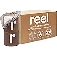 Reel, Tree-Free, 100% Bamboo Toilet Paper (Box of 24 Rolls)