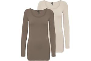 VERO MODA Female Top VMMAXI 2-Pack T-Shirt
