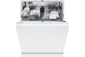 Candy CI 4C7L0W-80 Integrated Dishwasher, 14 Place Setting, Black Bezel, C Rated
