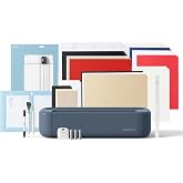 Cricut Maker&trade; 5 Essential Bundle + Digitale Inhalte, intelligente Schneidemaschine. Enth&auml;lt Material f&uuml;r 65 Projekte + zus&auml;tz