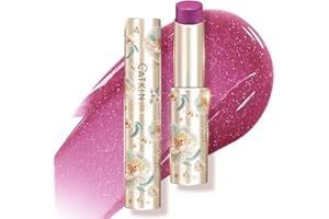 CATKIN Baume a Levre Teinté, Gloss Repulpant Levres, Glossy Lip Balm, Naturel, Hydratant, pour É Claircir Les Rides Des Lèvres, Soin Des Lèvres et Reparateur, 3.4g