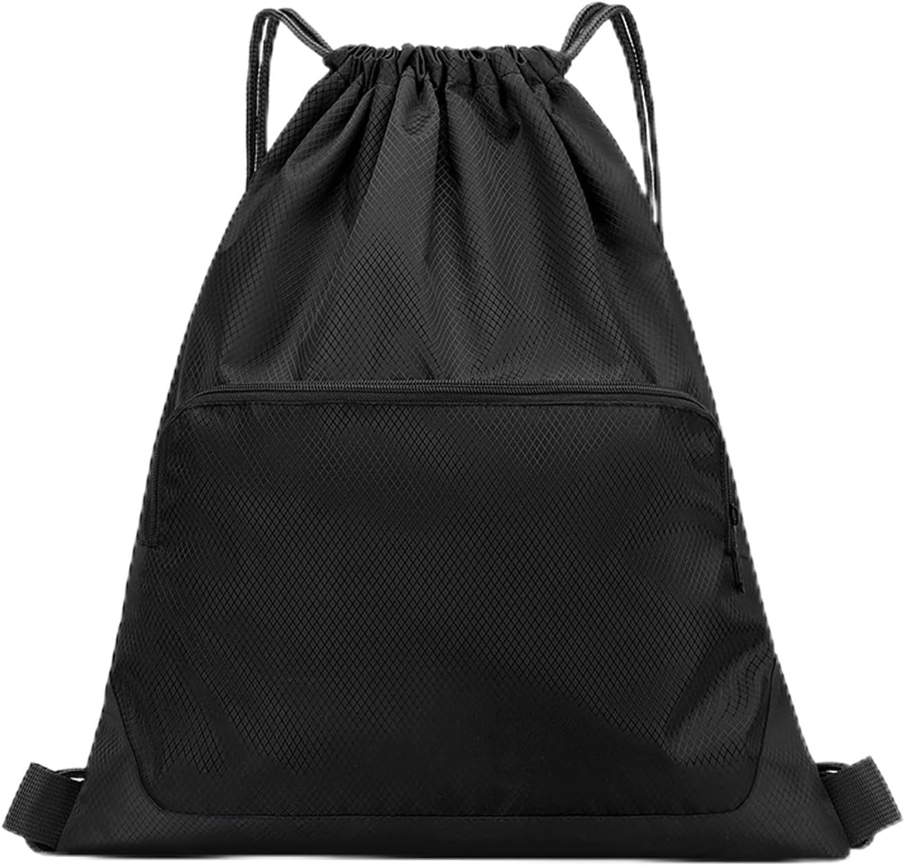 Futuhada Mochila con Cordón Deportiva Impermeable, Bolsa de Gimnasio de Gran Capacidad con Bolsillo Exterior, Saco de Cuerdas para Hombre y Mujer, bolsa de Natación, Viaje, Colegio, Playa