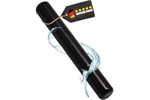 OVADA Joint Hülle Case | 11cm | Geruchsdicht u. Wasserdicht | Metall Aluminium | Premium Zigarren Transport | Hochwertige lange große Tube Hülse Box Aufbewahrung | Clean Design (Schwarz)