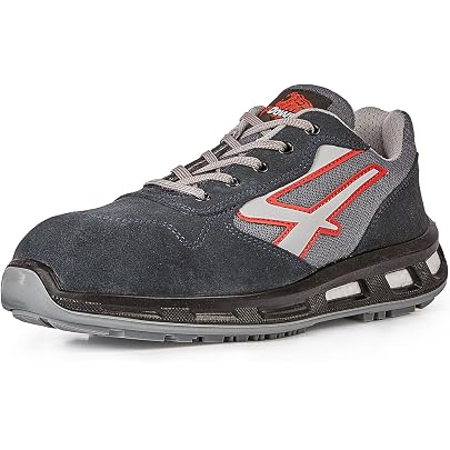 Scarpe Antinfortunistiche U-Power Red Lion Lolly – Pelle Leggera, Suola Infinergy, Puntale Alluminio, Taglia 38