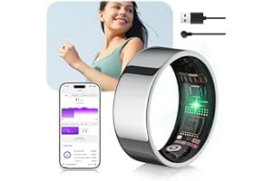 IUHFSIFS Smart Ring 4.Generation【Branchen Nr.1 – Messfehler 0】【Sportspezifisch – SGS Zertifiziert】 Smartring für Damen Herren Schlafen, Herzfrequenz, SpO2, IP68 Wasserfest 200 Modi für Android IOS #8