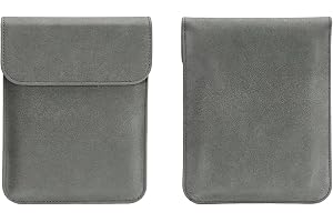 AIQIUQIU 6" Sleeve Case for ebook Reader, Shockproof and Magnetic Pouch Bag | for 6" Kindle 11th Gen 2024/2022 Kindle 10th 2019 Paperwhite 10th 2018 Kindles 5/6/7th 2012-2016 Version Pouch Bag, Dark Gray