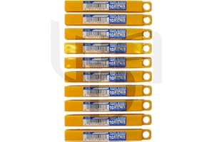 WALL-ART-DESIGN Olfa Ersatzklingen SAB10 (100´er Pack) 30 Grad Klingen 9mm Cuttermesser NEU !