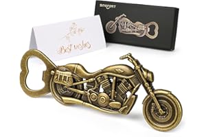 Sinofort Apribottiglia Moto Cavatappi Moto Apribottiglie Vintage per Moto Gadget Apribottiglie Birra idee Regalo per Motociclisti per il Giorno del Papà San Valentino Anniversario Compleanno