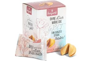 Matbesättning 10 x Lucky Biscuits komplimanger – komplimangkex som små gåvor – komplimangkex – tillverkad i Tyskland – advent