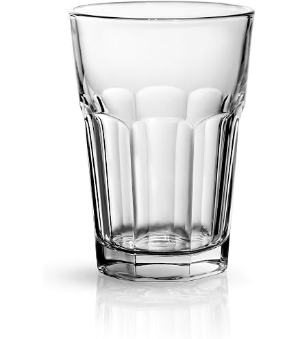 OSMA Werm GmbH Trinkglas Cocktailglas Caipirinha Glas Transparent oder Farbig sortiert 300 ml, Farbe:Transparent, Stückzahl:6 Stück Küche, Haushalt & Wohnen