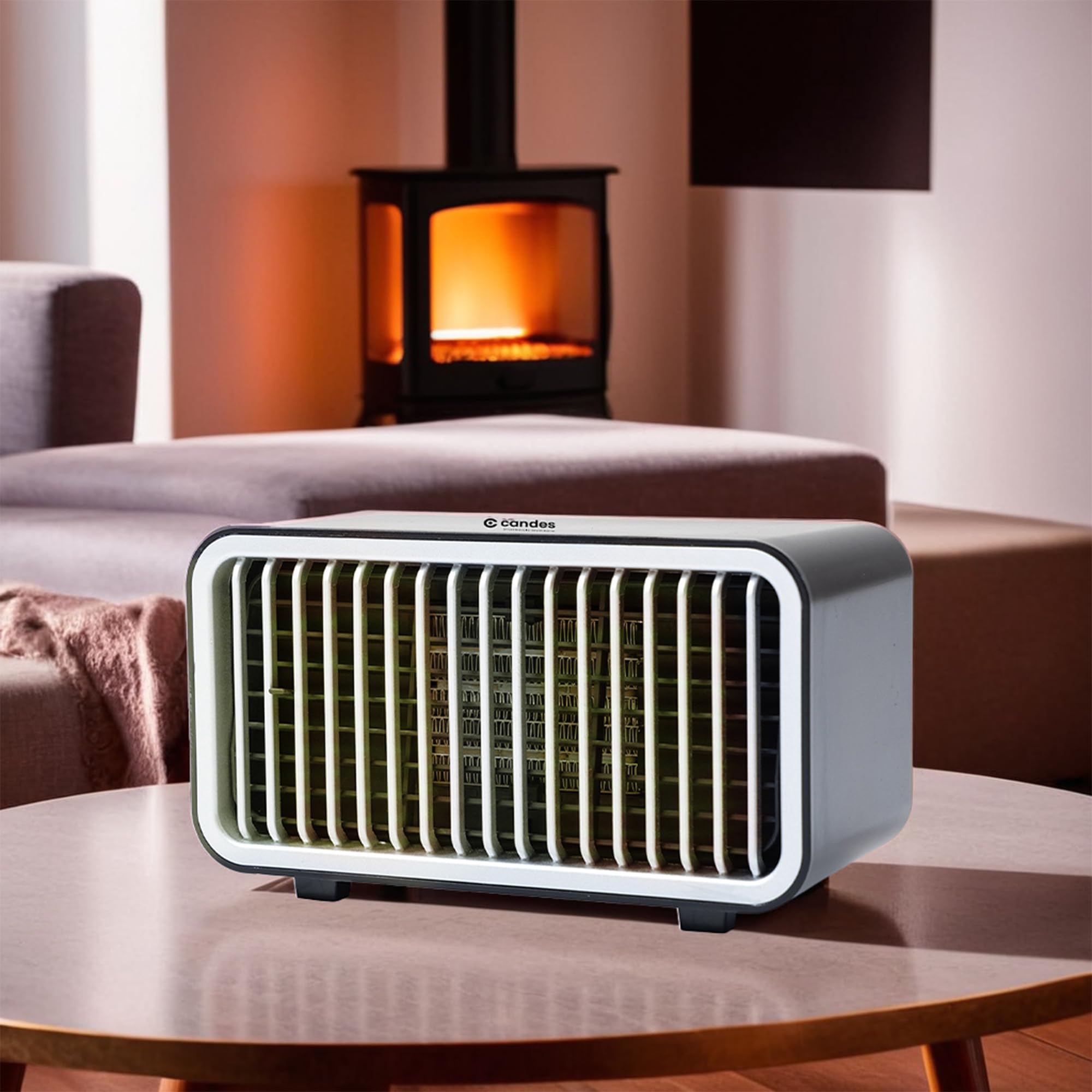Candes Room Heater Review: 900W PTC Fan Heater with Overheat Protection & Tip-Over Switch