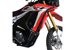 GP Kompozit Engine Guard Crash Bar Protection Black Compatible For Honda CRF250 Rally 2017-2020