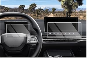CDEFG Compatible with MG 4 EV MG4 Electric (EH32) 2022 2023 2024 2025 Navigation and Dashboard Tempered Glass Screen Protector MG 4 EV 2025 Accessories 2 Pieces