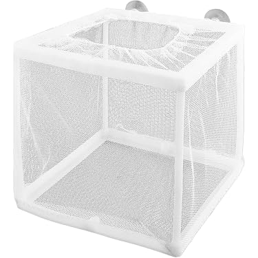 breeding net for tropical fish Deluxe Handmade In-Tank Breeder Divide into two spaces Fish Breeder Net Box for
