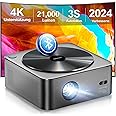ULTIMEA Projector 4K Decoding HDR10, Bright Corners 700 ANSI Lumens, Obstacle Avoidance, Auto Focus, 6D Keystone and Intuitive OS, Native 1080P Outdoor Projector for iOS Android Phone, Apollo P40