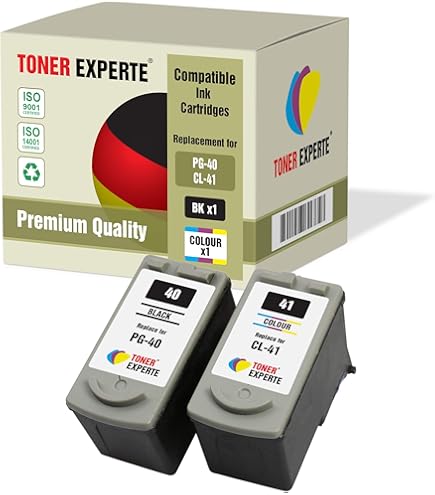 GENUINE Canon PG-40 PG40 + CL-41 CL41 Ink Cartridges For Pixma MP470 MP460 MP210
