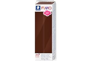 STAEDTLER-8021-75 ST Pasta de modelar de endurecimiento al horno, Color chocolate, (8021-75)