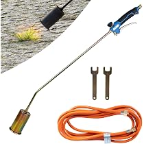 Cannello Per Guaina Bituminosa Torcia A Propano Sondiko 1.200.000 BTU - Bruciatore Erbacce Con Braccio Lungo 76cm Regolabile Torcia Sicurezza Doppia Tenuta - 9