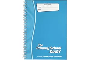 EPB Educational Planning Books– Primary School Teachers Diary 2025-26 Week-to-View Dated Teachers Planner & Academic Diary A4, Primary School Teachers Notebook Essential Teacher Supplies Turquoise(PSD1-T)