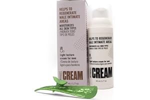 MYHIXEL - Crema Intima Hombre | Hidratación y Cuidado Diario Zona Íntima Masculina | Con Aloe Vera, Ácido Hialurónico y Secreción de Caracol | Crema Hidratante Antipicor | 50 ml (1 Unidad)