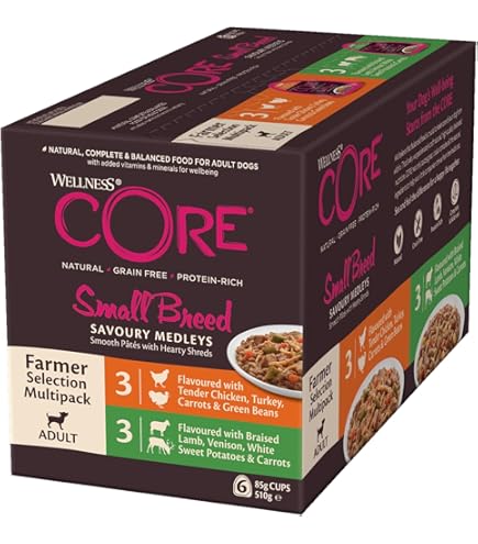 Wellness CORE Lamb 10 kg, Lam – Droogvoer voor Honden van Alle Maten, Graanvrij, Natuurlijk, Hypoallergeen, Eiwitrijk, Hoog Vleesaandeel, Ondersteunt het Spijsverteringssysteem