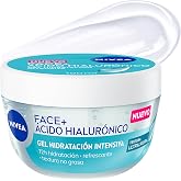 NIVEA Face+ Hyaluronic Acid Gel Intensive Hydration Facial 100ml | Hyaluronic Acid Facial Moisturizing Gel 48h Deep Hydration