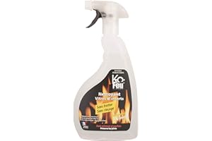 KO FEU K-OFEU - Nettoyant vitre et insert - Entretien vitres et foyers - Préserve les joints et alliages - 750 ml