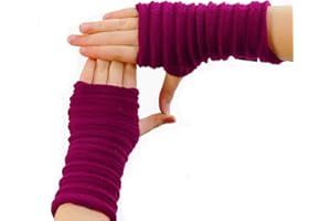 Anna Falcke Wristee® Junior (7-11 yrs) Kids Fingerless Gloves | Thermal Unisex Hand Warmer with Thumbhole