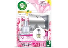 Air Wick Freshener Electrical Plug In Kit with Essential Oil Diffuser Cherry Blossom, 19 ml