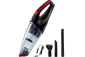 STEINBORG Akumulatorowy odkurzacz ręczny | filtr HEPA | moc ssania 6200 Pa | Odkurzacz | Odkurzacz akumulatorowy | Odkurzacz samochodowy | Bezprzewodowy | Odkurzacz samochodowy | Ładowany | Bezprzewodowy |