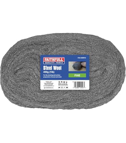 Lana D'Acciaio Faithfull Grado 3 - Rotolo Da 450 G - Per Levigatura E Pulizia Industriale - Foto 13
