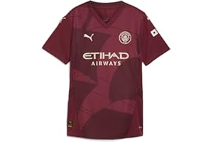 PUMA Maillot Manchester City Third 2024/25 Saison - Femme - Bordeaux