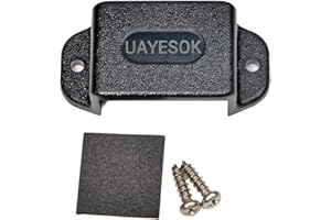 UAYESOK Support d'autoradio, Talkie-walkie Portable pour Tableau de Bord avec vis et Dos adhésif 3M, pour Motorola Baofeng Kenwood Hytera Icom Midland Sepura Radio bidirectionnelle