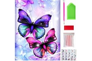 NASHRIO 40 * 30cm Diamond Painting 5d, Quadri con Perline, Diamond Painting Kit Completo per Adulti, Kit Pittura Come Regalo per Bambini, Kit Artistici in Cristallo per Decorazione Domestica.