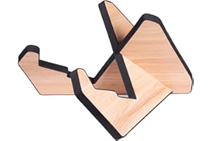 Gator Frameworks Elite Series X-Style Wooden Guitar Stand Fits Acoustic, Electric, & Bass, Natural Maple Finish (GFW-ELITEGTRXSTD-MPL)