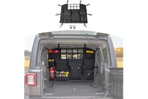 RT-TCZ Per Wrangler JK JL Tronco Storage Bag Organizer con Multi-Tasche Tool Kit Cargo Bag per Jeep Wrangler JK JKU JL JLU