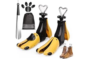 Ostyel Pack of 2 Shoe Stretchers for Men and Women, Adjustable Width and Length, Shoe Stretcher, Shoe Spacer for Tight Shoes for Boots, Hiking Shoes, Boots, Trainers