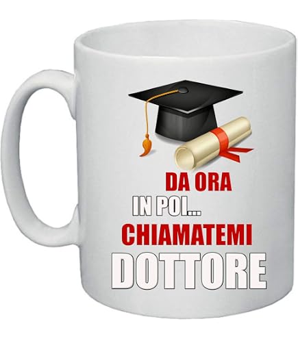 Fashwork Tazza Laurea Ingegneria – Mug Divertente Con Scritta 'La Fatica Passa, La Mia Laurea Resta', Regalo Originale Per Neo Dottore