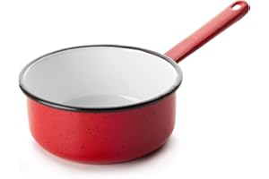 IBILI, Pentolino Promo extra, 14 cm, acciaio smaltato, adatto all’induzione.